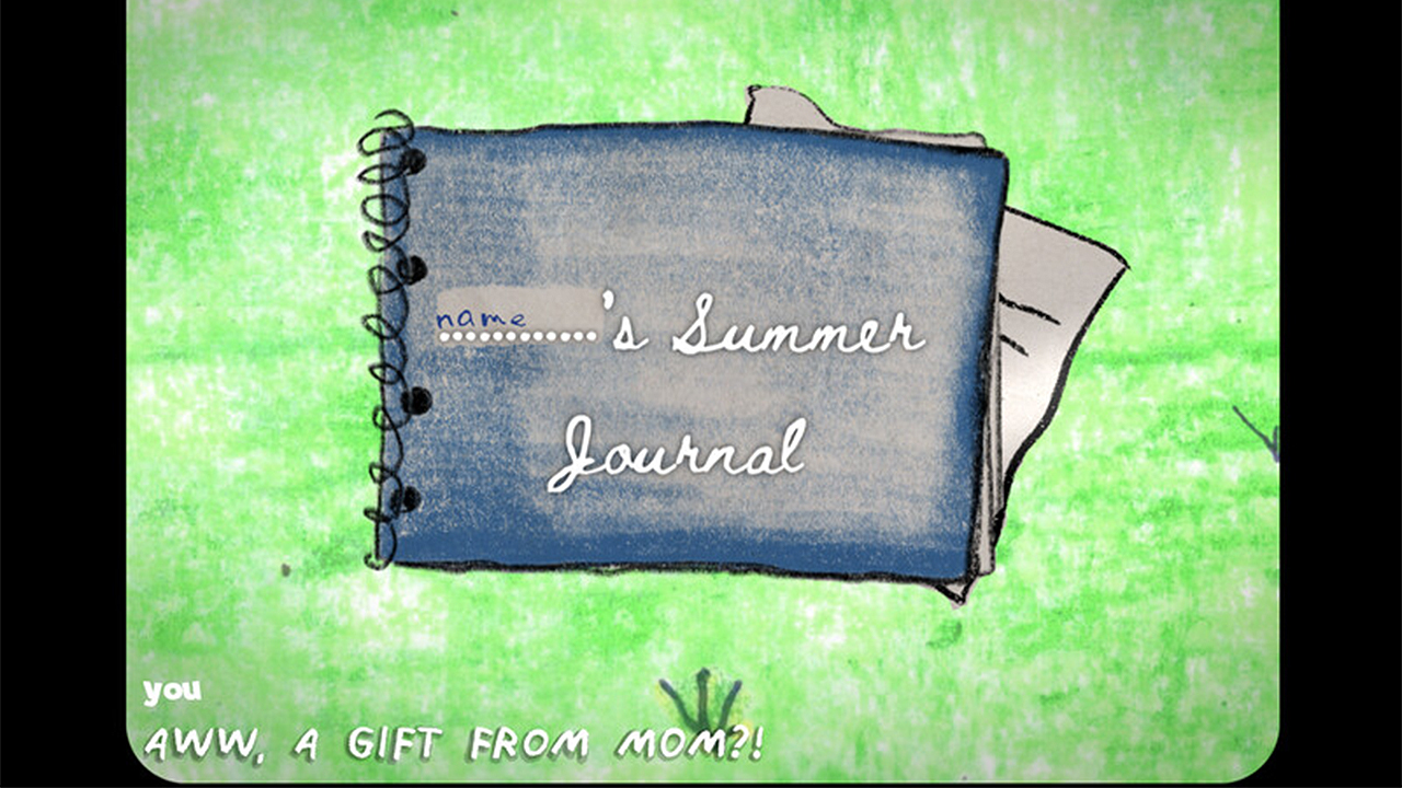 Early Mind Garden screenshot with the journal