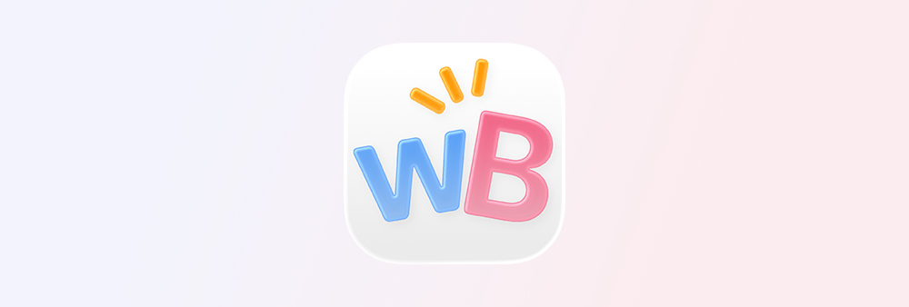 weBump app icon on a soft gradient background
